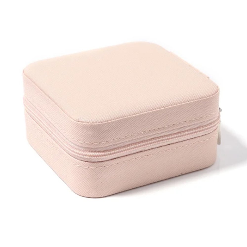 Travel Size Jewelry Box - Pink NEW - Picture 2 of 4